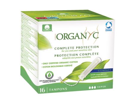 Organyc Compact Applicator Tampons - Super Online Sale