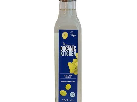 Organic Kitchen Organic White Wine Vinegar 250ml For Discount