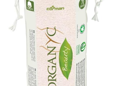 Organyc 100% Organic Cotton Pads (round) - 70 Pieces Online Sale