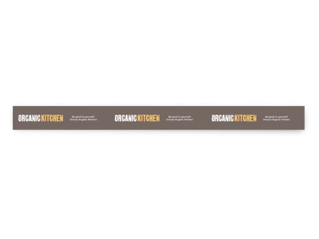 Organic Kitchen OK Pasta 1m Shelf Edge Strip on Sale