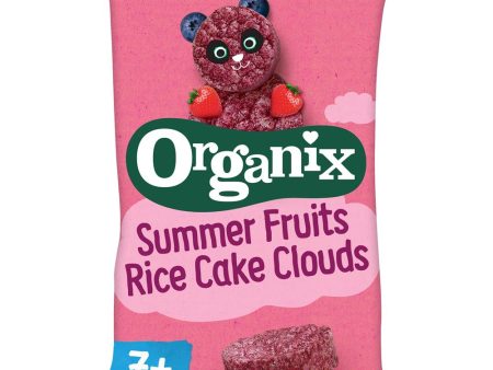 Organix Organic Summer Fruits Rice Cake Clouds 40g Online Hot Sale