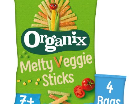 Organix Veggie Sticks Multipack 4 x 15g Online now