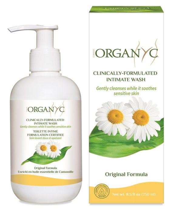 Organyc Intimate Wash with Chamomile - 250ml For Discount