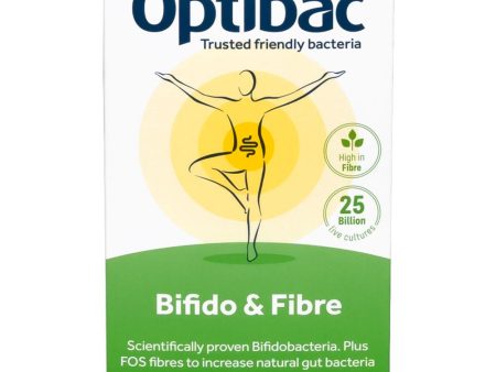 Optibac Probiotics Bifidobacteria & Fibre 10 Sachets Fashion