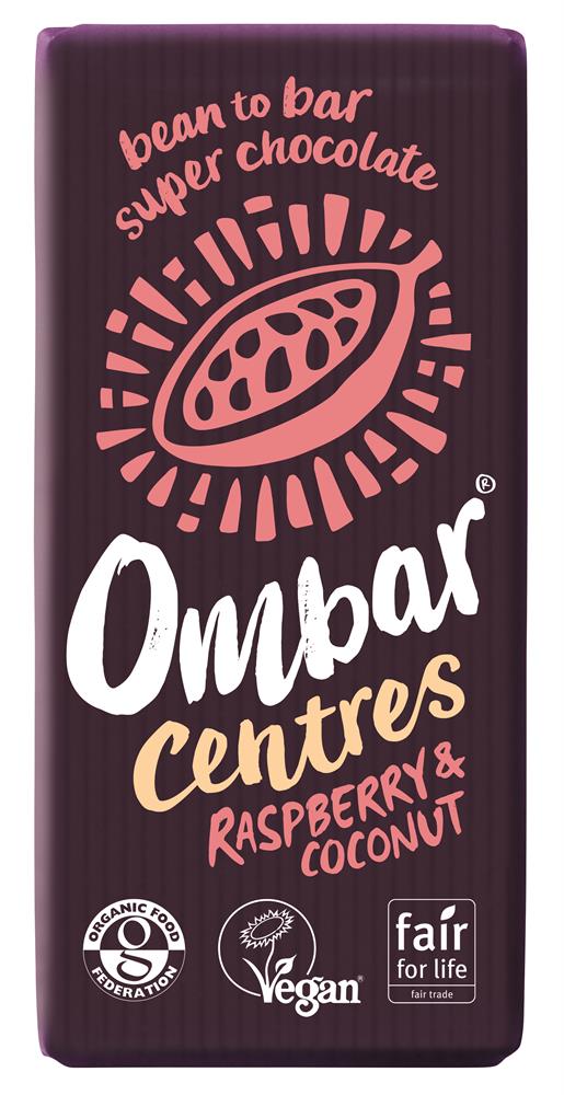 Ombar Raspberry & Coconut Centres 70g Hot on Sale