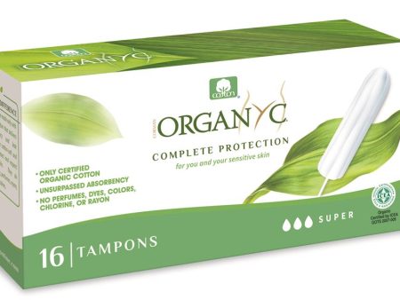 Organyc Tampon Super - no applicator Fashion