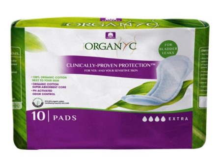 Organyc Light Incontinence - Maximum Pads Online