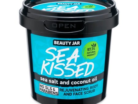 Sea Kissed regenerujący scrub do twarzy i ciała z solą morską i olejem kokosowym 200g For Sale