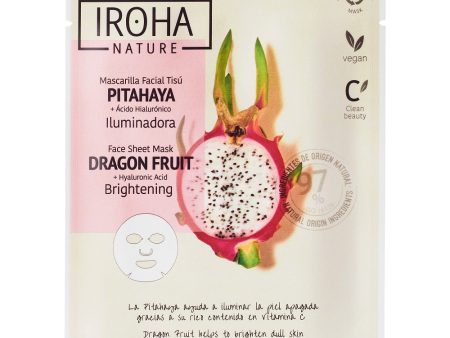 Brightening Face Sheet Mask Dragon Fruit + Hyaluronic Acid rozświetlająca maska w płachcie ze smoczym owocem i kwasem hialuronowym 20ml Sale