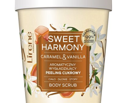 Sweet Harmony aromatyczny wygładzający peeling cukrowy Caramel & Vanilla 200g Online Hot Sale