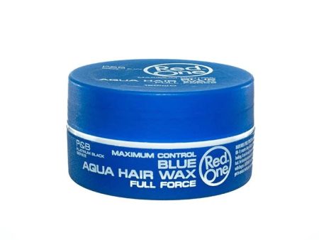 Aqua Hair Gel Wax Full Force wosk do włosów Blue 150ml Cheap