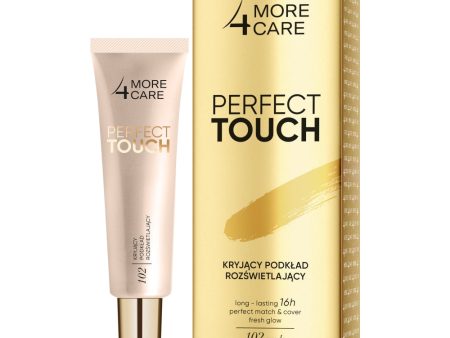 Perfect Touch kryjący podkład rozświetlający 102 Nude 30ml Online Hot Sale