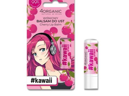 #Kawaii naturalny balsam do ust Cherry 5g on Sale