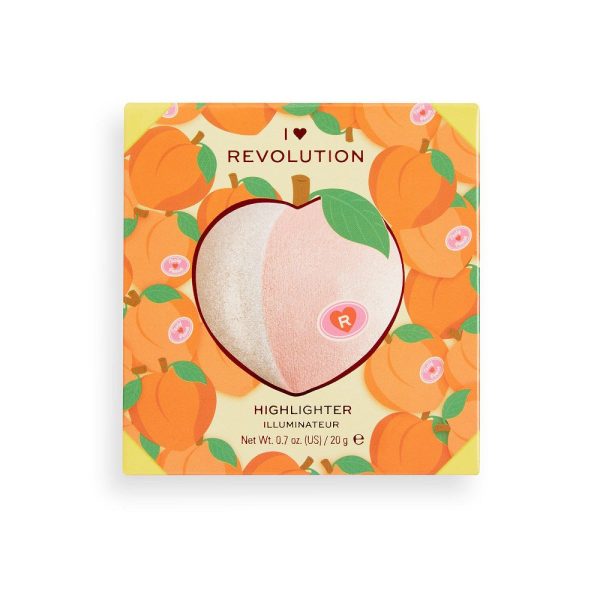 I Heart Revolution Tasty 3D Highlighter rozświetlacz do twarzy Peach 20g For Discount