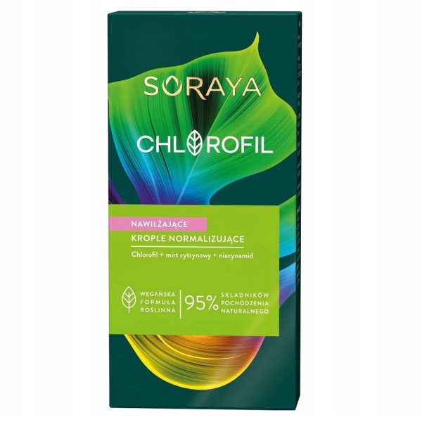 Chlorofil nawilżające krople normalizujące 30ml Hot on Sale