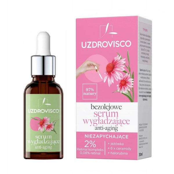 Bezolejowe serum wygładzające anti-aging 30ml Online now