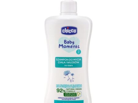 Baby Moments szampon do mycia ciała i włosów 0m+ 500ml Online Hot Sale