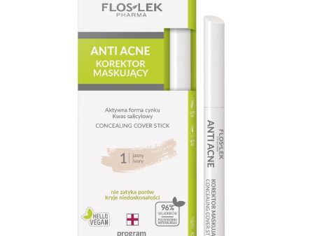 Anti Acne korektor maskujący 1 Jasny Fashion