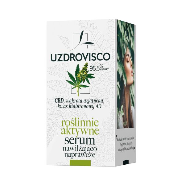 CBD roślinnie aktywne serum nawilżająco-naprawcze 30ml Discount