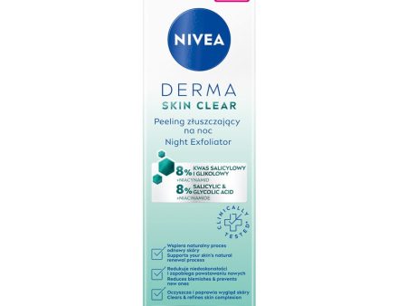 Derma Skin Clear peeling złuszczający na noc 40ml on Sale