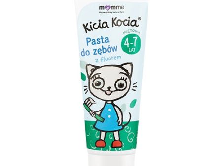 Kicia Kocia pasta do zębów z fluorem 4-7 lat Mięta 50ml Online now