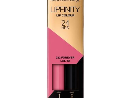 Lipfinity Lip Colour dwufazowa pomadka w płynie o długotrwałym efekcie 022 Forever Lolita Online