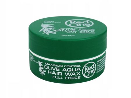 Aqua Hair Gel Wax Full Force wosk do włosów Olive 150ml Discount