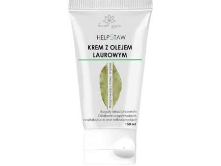 Helpstaw krem rozgrzewający z olejem laurowym 150ml Fashion