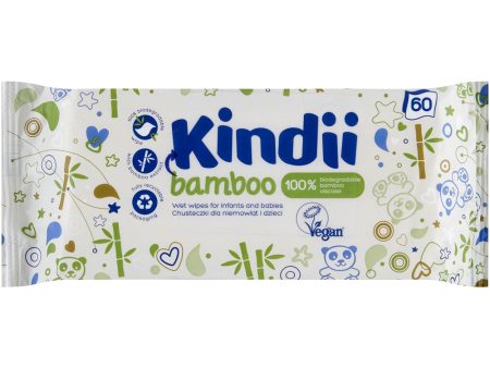 Bamboo chusteczki dla niemowląt i dzieci 60szt. on Sale