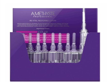 Amethyste Color Re-vital Restoring Lotion ampułki chroniące kolor 10x10ml Fashion