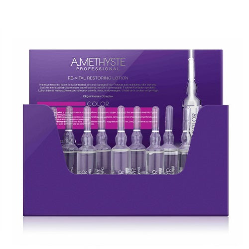 Amethyste Color Re-vital Restoring Lotion ampułki chroniące kolor 10x10ml Fashion