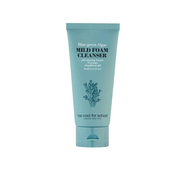 Blue-Green Alge Mild Foam Cleanser nawilżający i oczyszczający żel do twarzy 80ml Online now