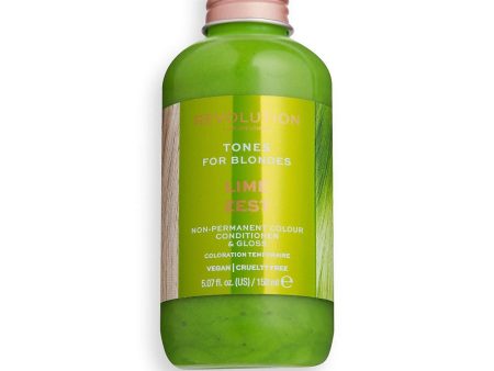 Hair Tones For Blondes balsam koloryzujący do włosów blond Lime Zest 150ml on Sale