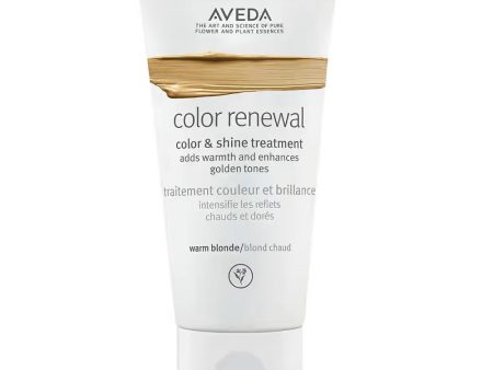 Color Renewal Color & Shine Treatment koloryzująca maska do włosów Warm Blonde 150ml Supply