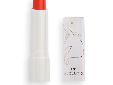 I Heart Revolution Unicorn Heart Glow Lip Balm balsam do ust z olejkiem arganowym Fantasy 2.7g Sale