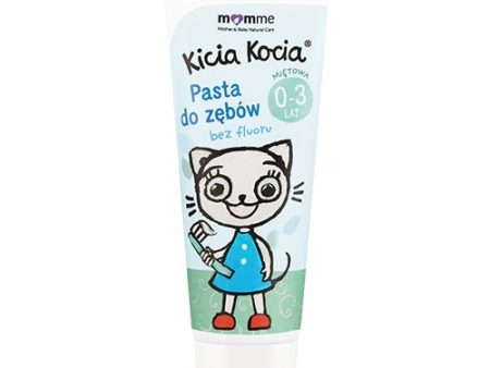 Kicia Kocia pasta do zębów bez fluoru 0-3 lat Mięta 50ml Discount