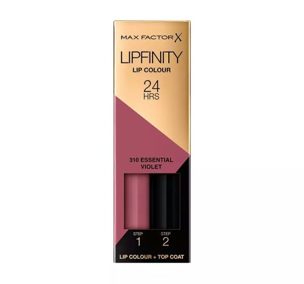 Lipfinity Lip Colour dwufazowa pomadka w płynie o długotrwałym efekcie 310 Essential Violet Online Sale