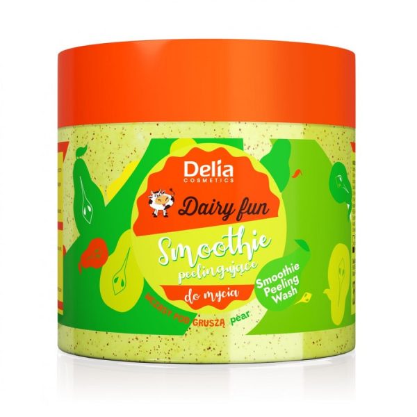 Dairy Fun peelingujące smoothie do mycia ciała Wczasy Pod Gruszą 350ml Online Sale