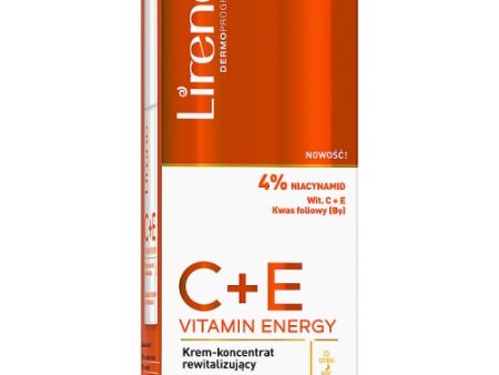 C+E Vitamin Energy krem-koncentrat rewitalizujący na dzień i na noc 40ml Online Sale