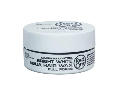 Aqua Hair Gel Wax Full Force wosk do włosów Bright White 150ml Online Sale