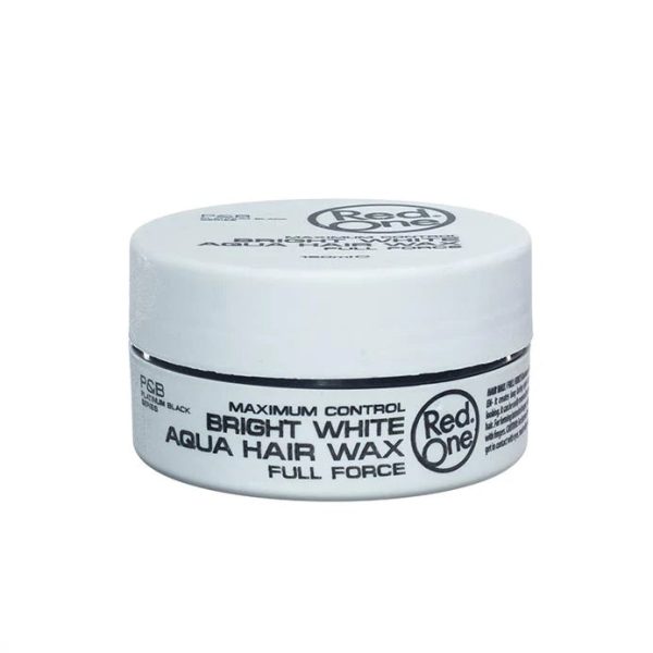 Aqua Hair Gel Wax Full Force wosk do włosów Bright White 150ml Online Sale