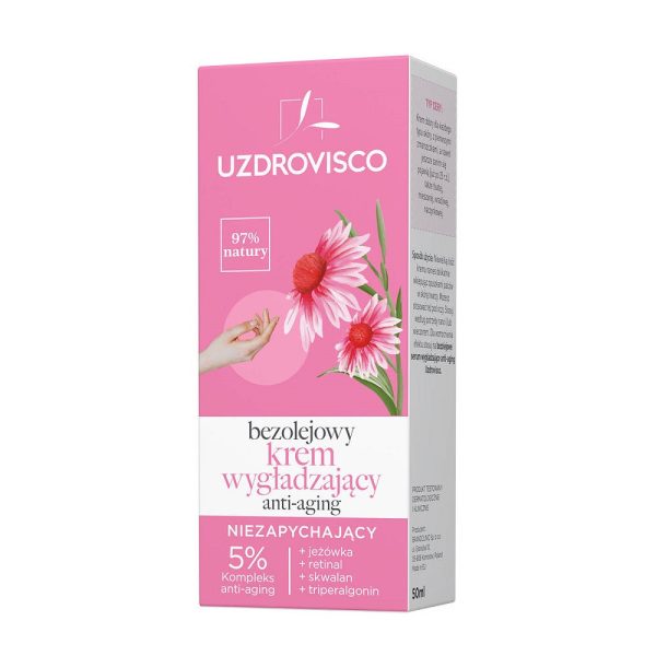 Bezolejowy krem wygładzający anti-aging 50ml Sale