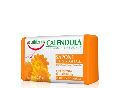 Calendula 100% Vegetal Soap łagodne mydło nagietkowe 100g Cheap