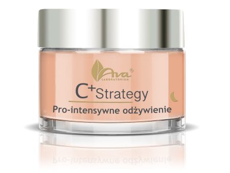 C+ Strategy krem do twarzy na noc Pro-intensywne Odżywienie 50ml Hot on Sale