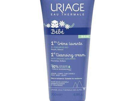 Bebe 1st Cleansing Cream pieniący się krem do kąpieli dla dzieci 200ml Hot on Sale