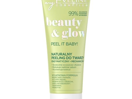 Beauty & Glow naturalny peeling do twarzy 2w1 75ml Supply