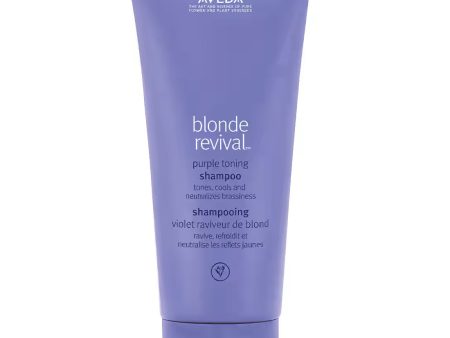 Blonde Revival Purple Toning Shampoo fioletowy szampon tonujący do włosów blond 200ml Fashion