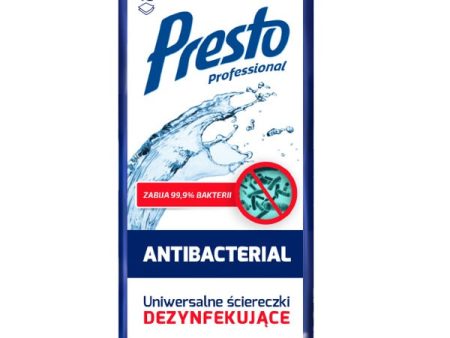 Antibacterial uniwersalne ściereczki dezynfekujące 48szt. Cheap