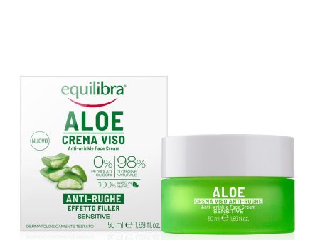 Aloe Anti-Wrinkle Face Cream aloesowy krem przeciwzmarszczkowy efekt wypełnienia 50ml Online now