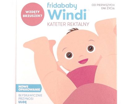 Fridababy Windi kateter rektalny dla niemowląt na kolkę 10szt Online now